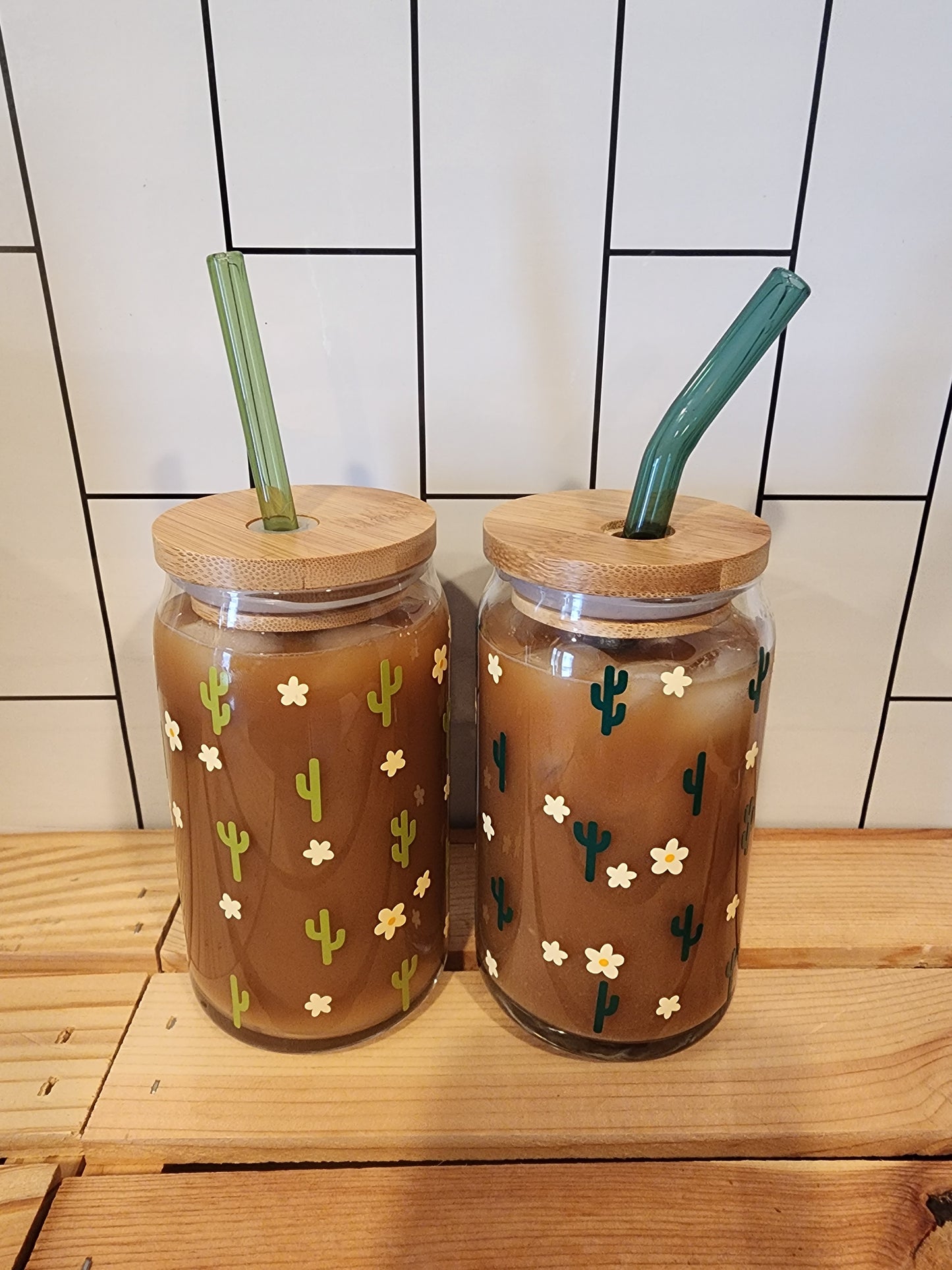 Tiny Cacti and Flowers